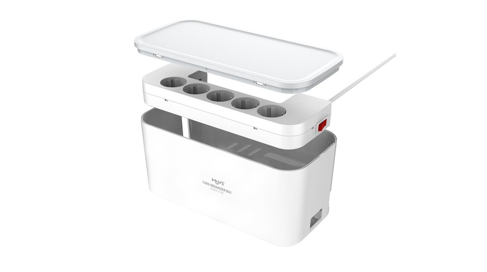 Power Protector MOYE Voltaic 5 sockets/15W Wireless Charging/16A/5 USB