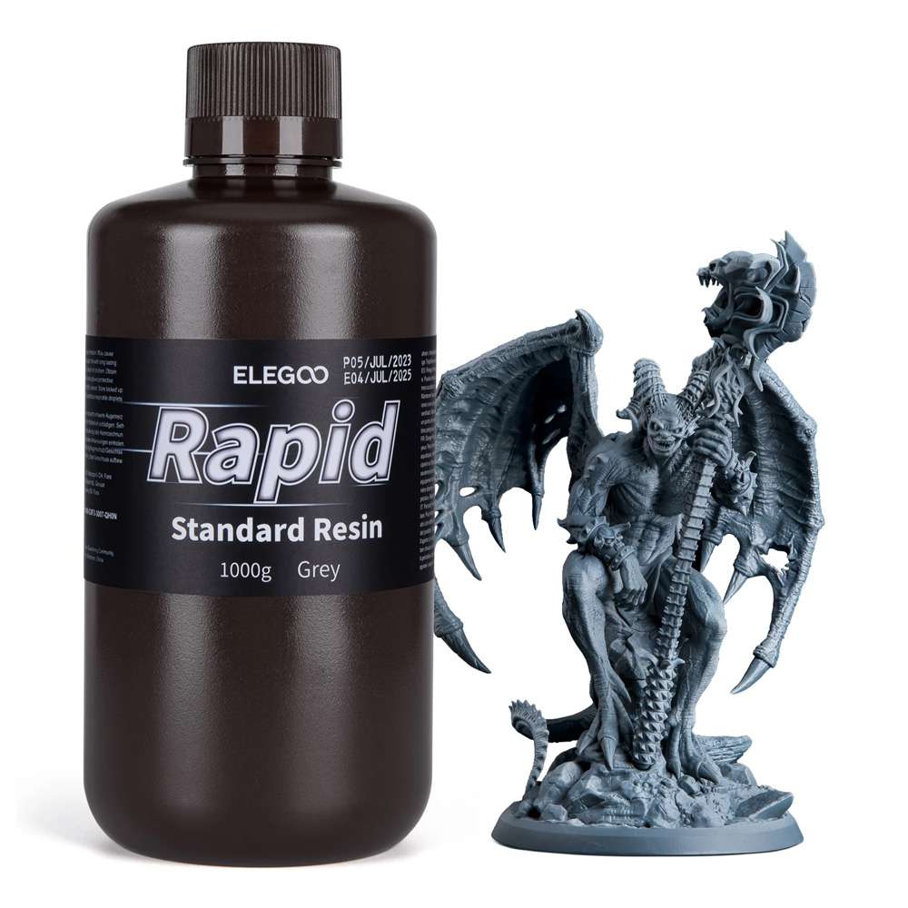 Elegoo Rapid Standard Resin 1Kg - Grey