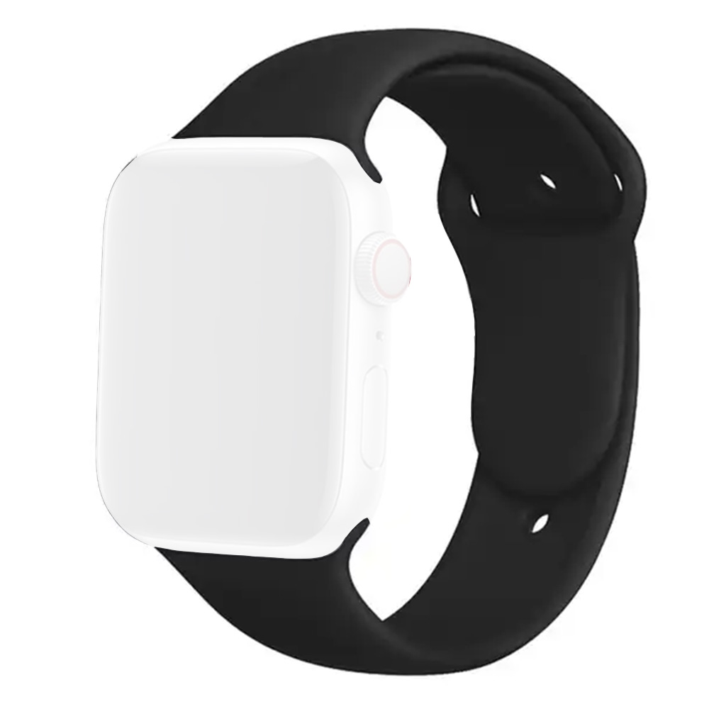 Smartwatch Strap MOYE Kronos 4/ Watch Ultra Silicone 44/45/49mm Black
