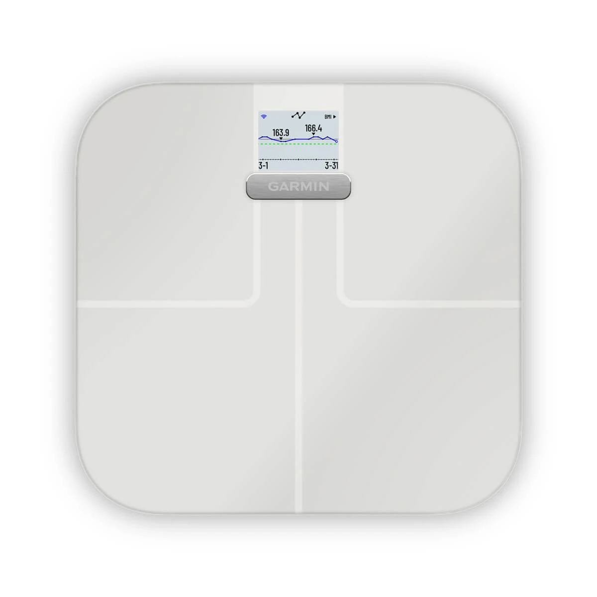 Garmin Index S2 Body Weight Smart Scale White