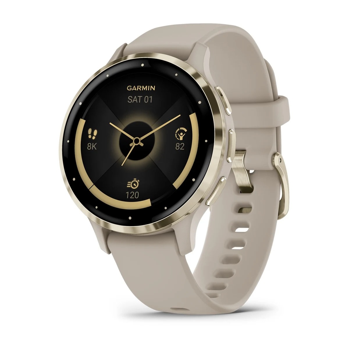 Garmin Smartwatch Venu 3S Soft Gold w/ French Gray Band