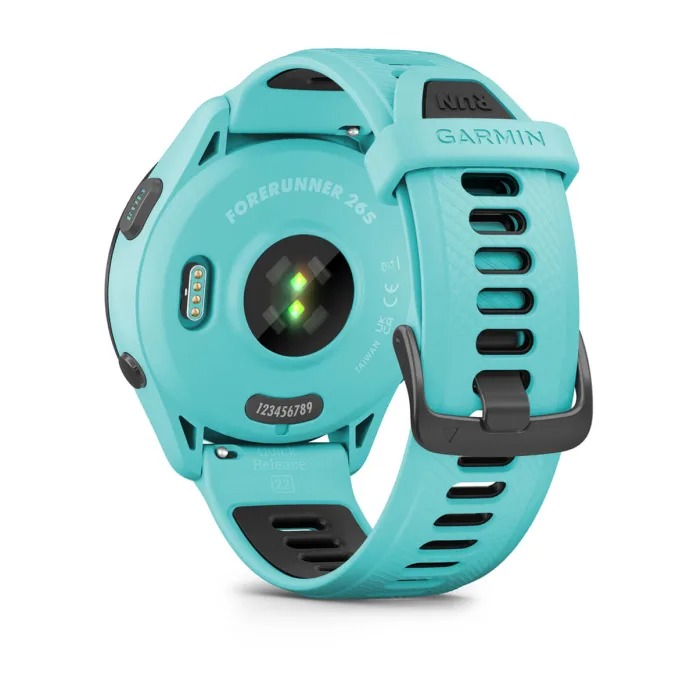 Garmin Smartwatch Forerunner 265 Music Aqua