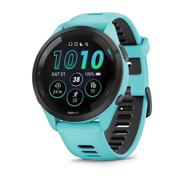 Garmin Smartwatch Forerunner 265 Music Aqua