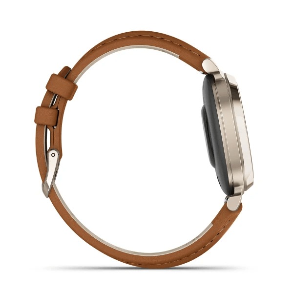 Garmin Smartwatch Lily 2 Classic Cream Gold w/ Leather Band