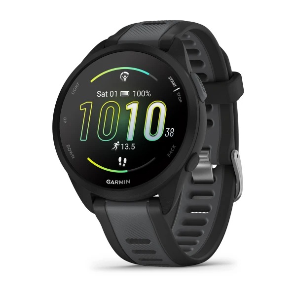 Garmin Smartwatch Forerunner 165 Music Black Slate Grey