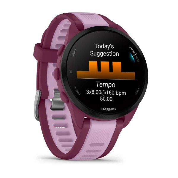 Garmin Smartwatch Forerunner 165 Music Berry Lilac