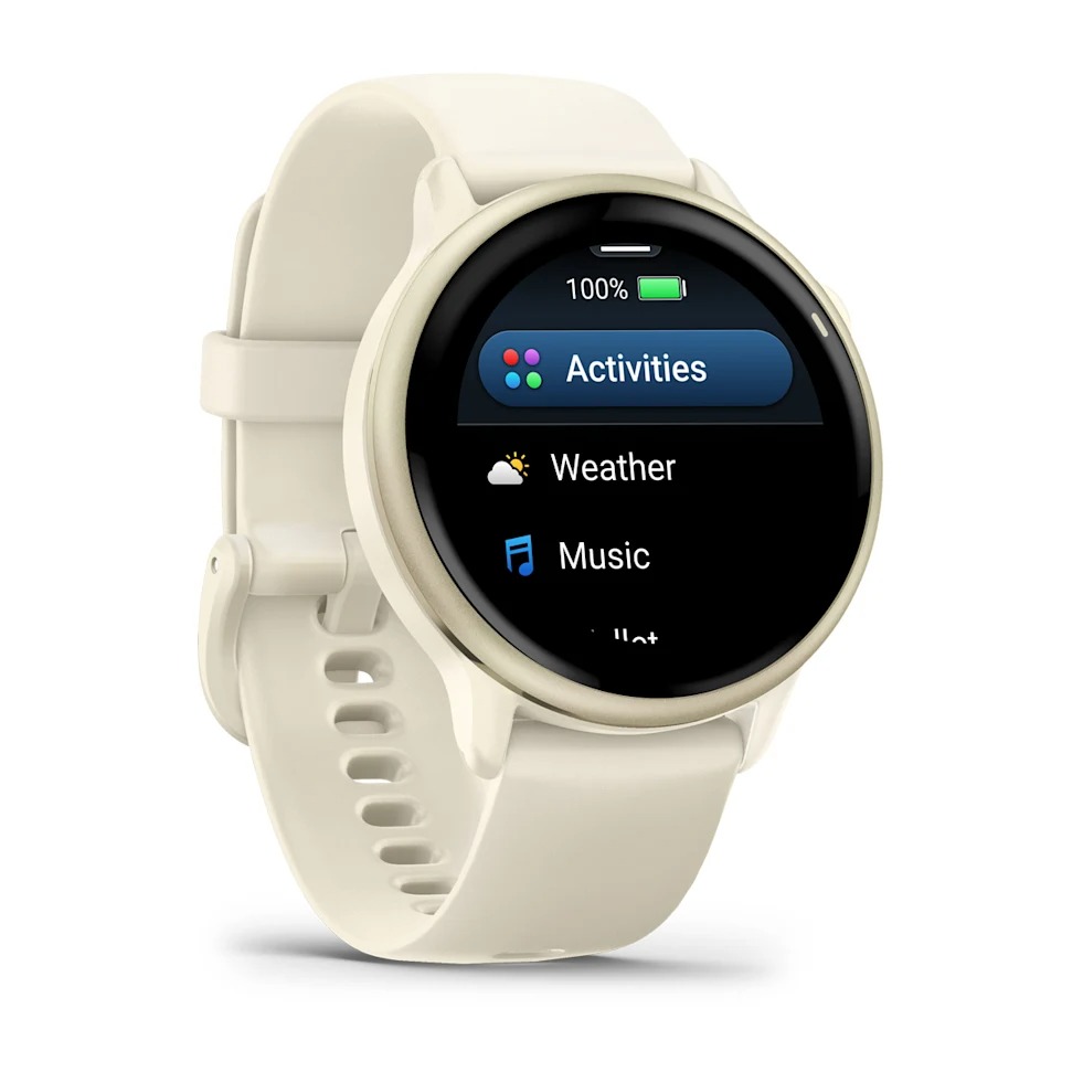 Garmin Smartwatch Vivoactive 6 Lunar Gold w/ Bone Band