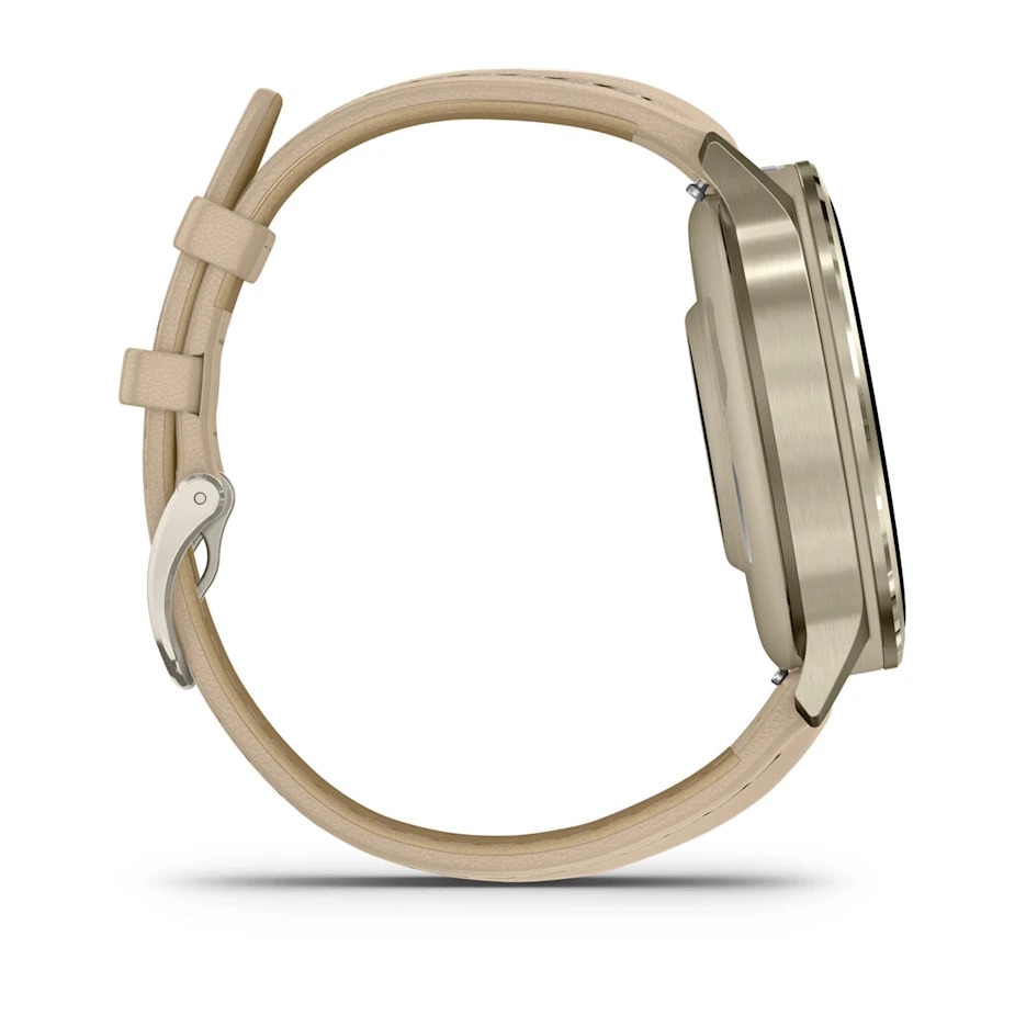 Garmin Smartwatch Venu 4 (41mm) Lunar Gold w/ Leather Band