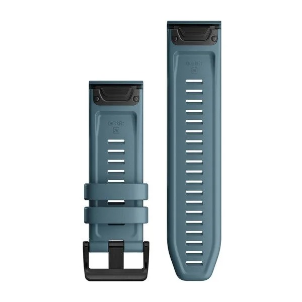 Garmin QuickFit 26mm Lakeside Blue Silicone Watch Band
