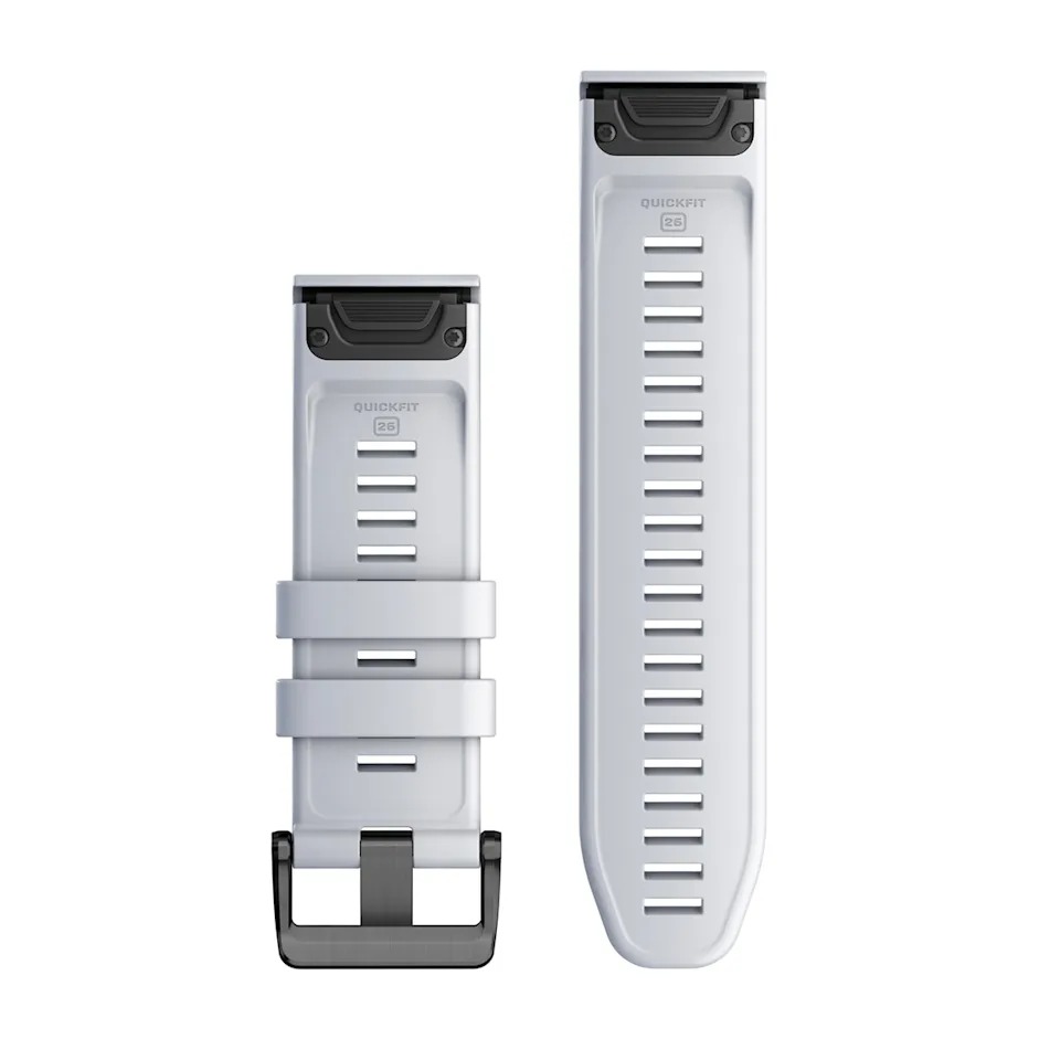 Garmin QuickFit 26mm Whitestone Silicone Band