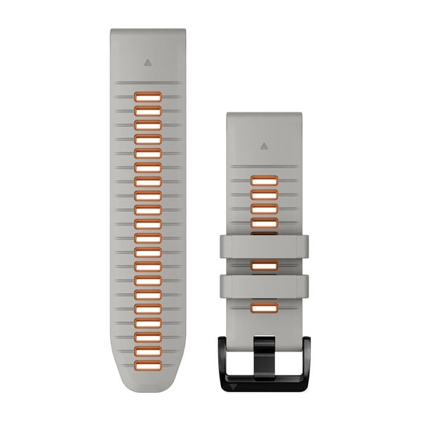 Garmin QuickFit 26mm Mist Grey/Glow Orange Silicone
