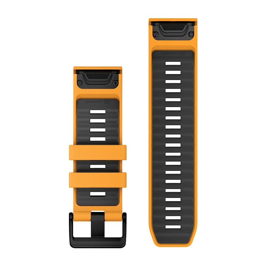 Garmin QuickFit 26mm Spark Orange/Graphite Silicone