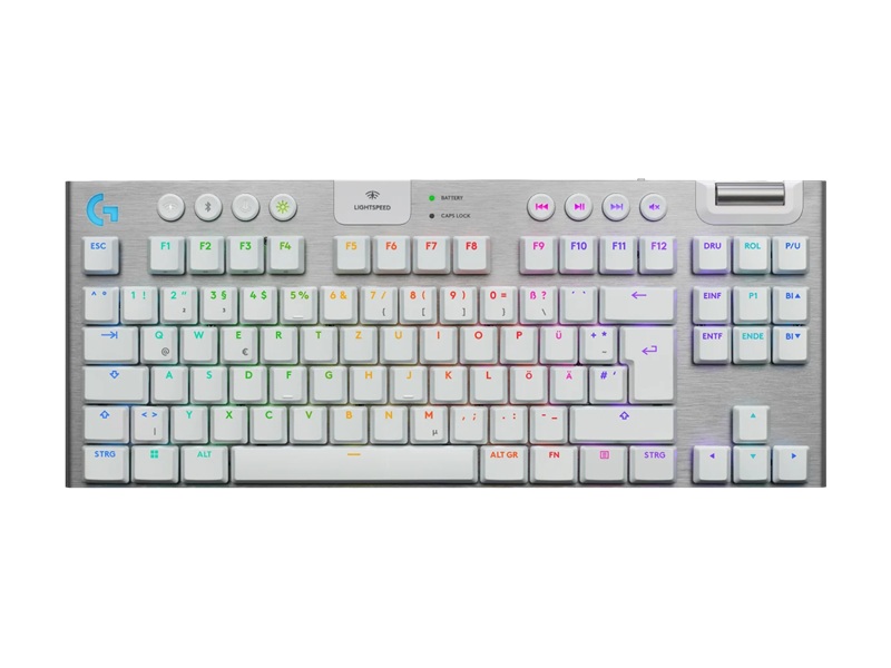 Keyboard Logitech Gaming G915 X TKL Wireless RGB Mechanical Tactile White