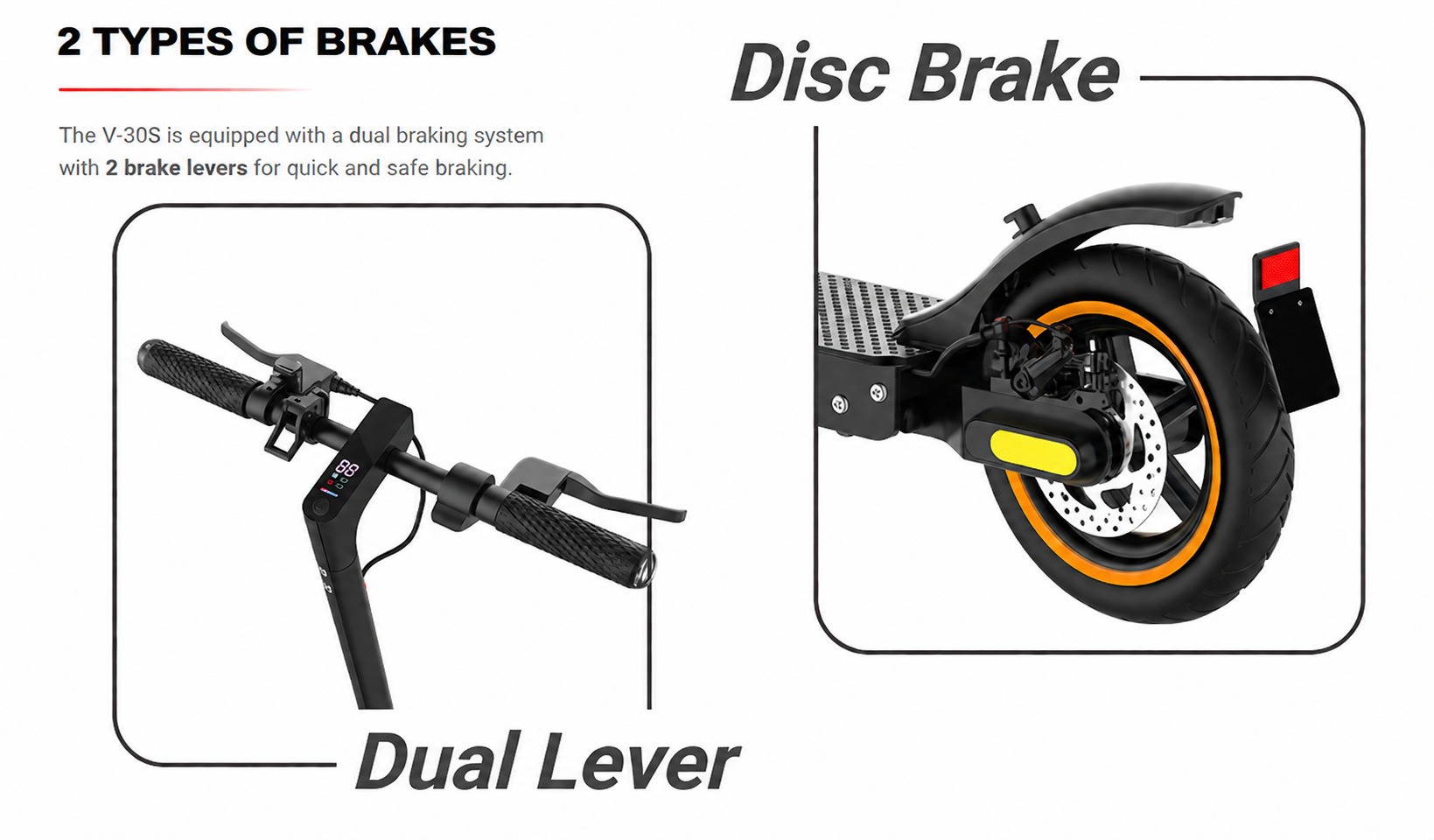 Elektricen Trotinet Vivo Bike V30 Sport E-Scooter