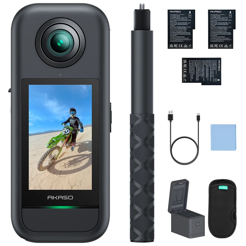 Action Camera AKASO 360 Creator Bundle