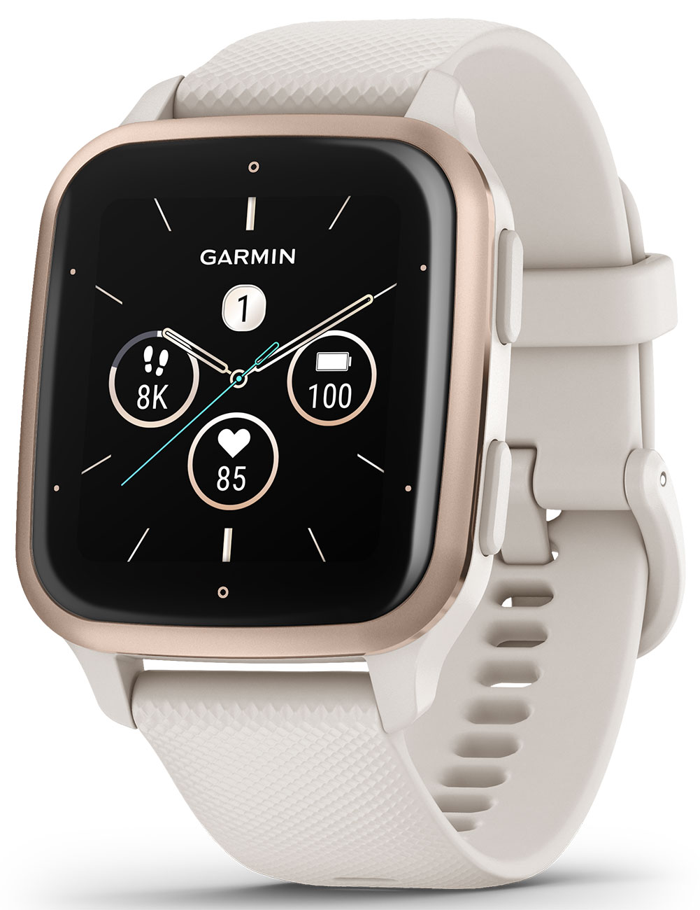 Garmin Smartwatch Venu Sq2 Music Peach Gold/Ivory - Анхоч