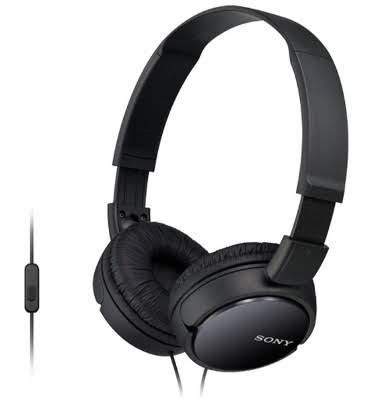 [OUTLET]Headphones Sony MDR-ZX110APB w/Microphone Black
