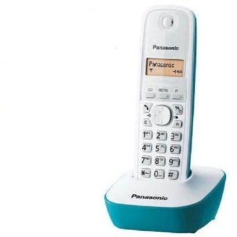 Telephone Panasonic KX-TG 1611FXC White/Cyan