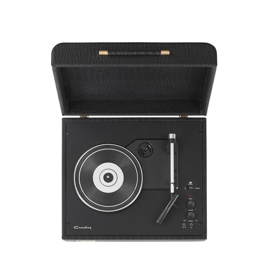 Turntable Crosley Mercury Black Croc
