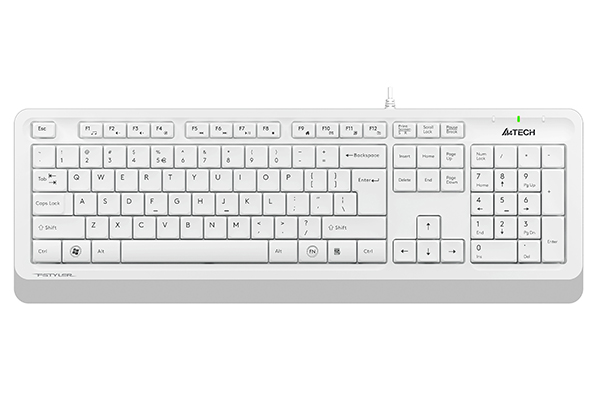Keyboard A4 FK10 Multimedia USB White