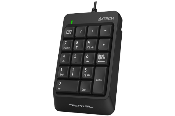 Numeric Keypad A4 FK13P USB Black