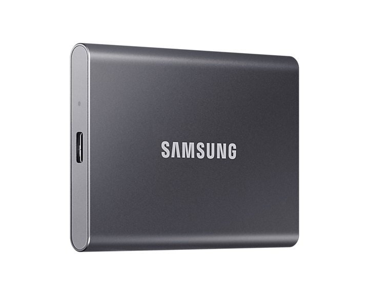 SSD External Samsung T7 1TB USB 3.2 1050MB/s Gray