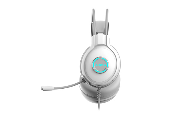 Headphones A4 FH300U Fstyler USB Neon Illuminated White