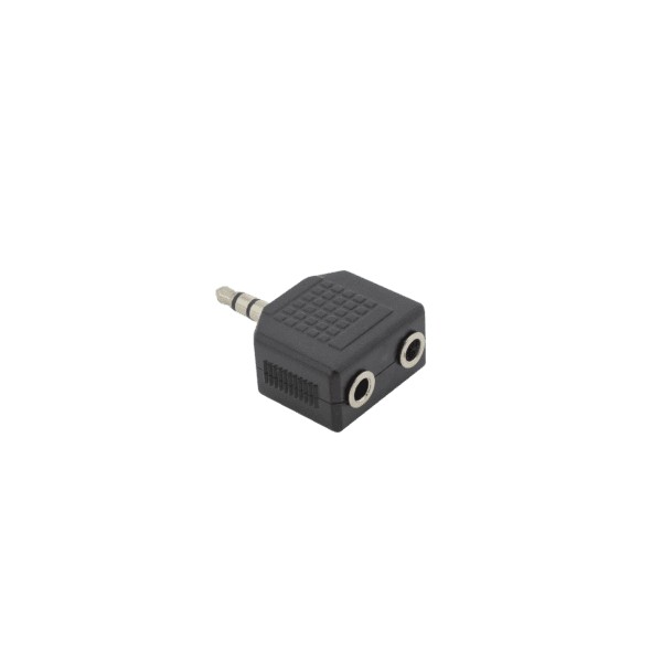 Audio Adapter Sbox 3.5 mm Male to 2 X 3.5 mm Female