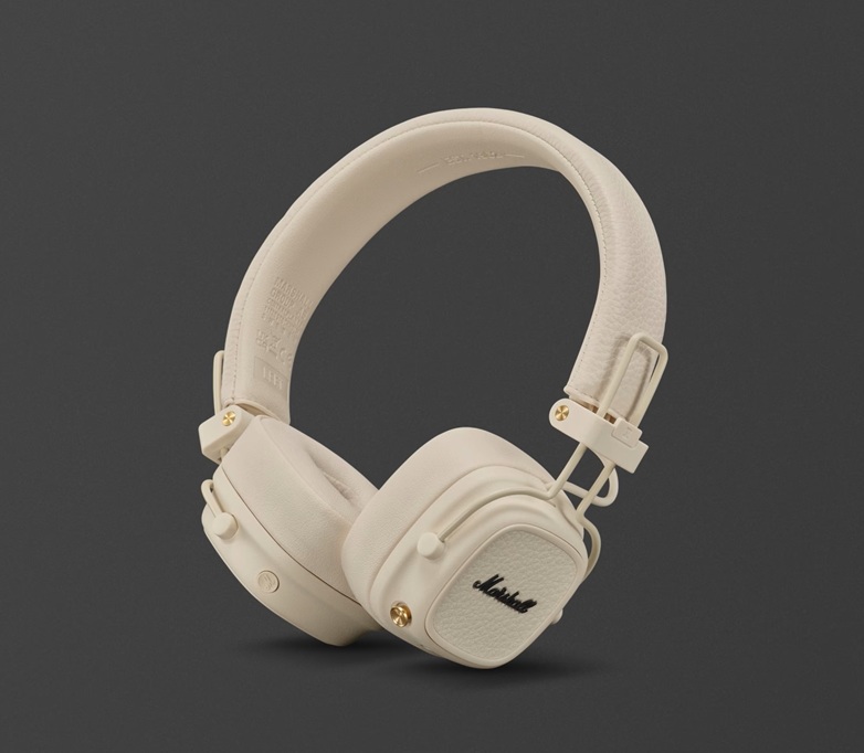 Headphones Marshall MAJOR V Bluetooth Cream - Анхоч