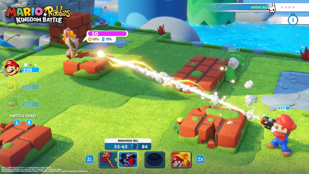 Game Nintendo - Mario and Rabbids Kingdom Battle + Sparks of Hope Double Pack (CIAB)