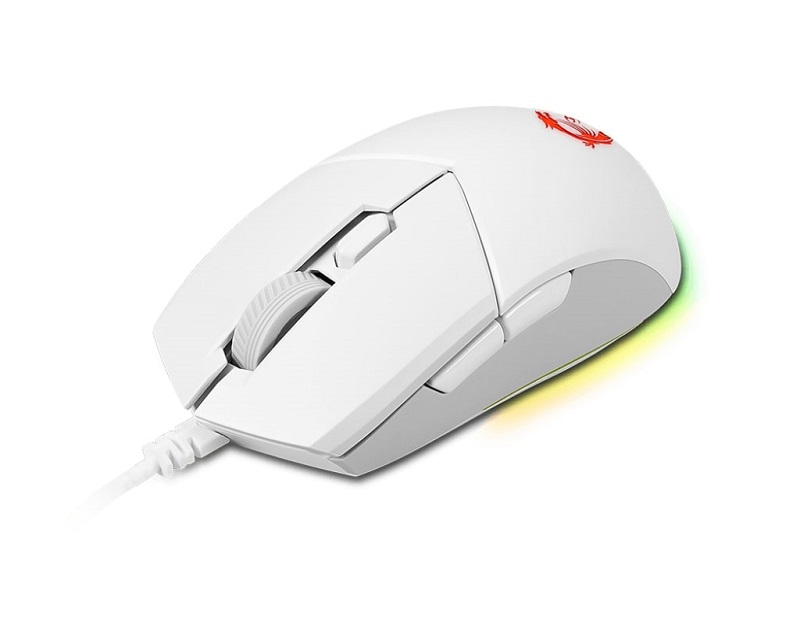 Mouse MSI Gaming Clutch GM11 5000DPI RGB White