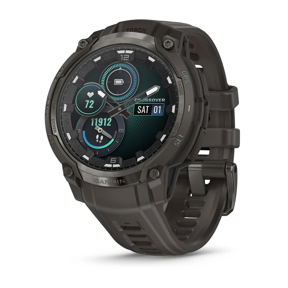 Garmin Smartwatch Instinct Crossover AMOLED Charcoal
