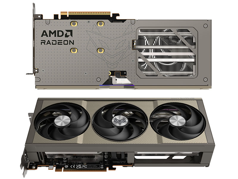 Sapphire AMD NITRO+ Radeon RX 9060 XT GAMING OC 16GB GDDR6 DP/2XHDMI Tri-X PCIe 5.0 DX12U