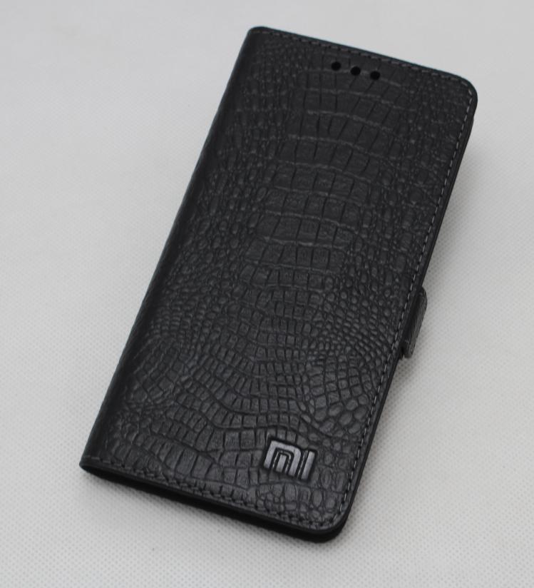 Flip Case for Xiaomi Redmi 4 Leather Black