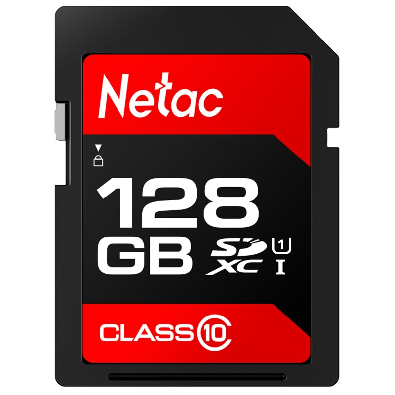 Secure Digital Netac 128GB SDHC P600 U1/C10 80MB Read