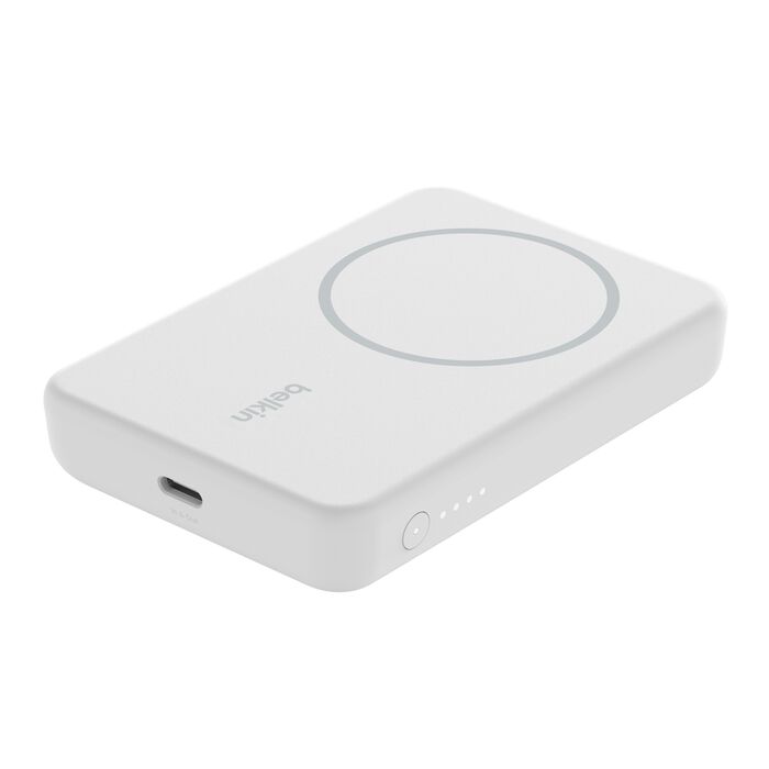 Power Bank Belkin Q20i Wireless 5K Magnetic With Stand 5000mAh White