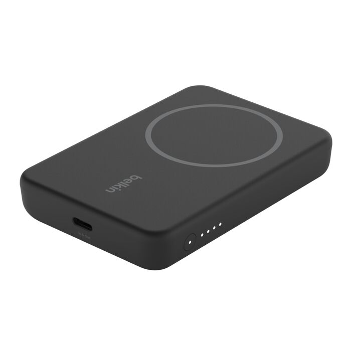 Power Bank Belkin Q20i Wireless 5K Magnetic With Stand 5000mAh Black