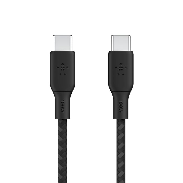 Cable 2.0 USB Type-C to Type-C 2m 100W Belkin Boost Braided Black