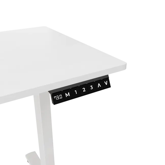 Gaming Desk White Shark Light Spirit - Motorized