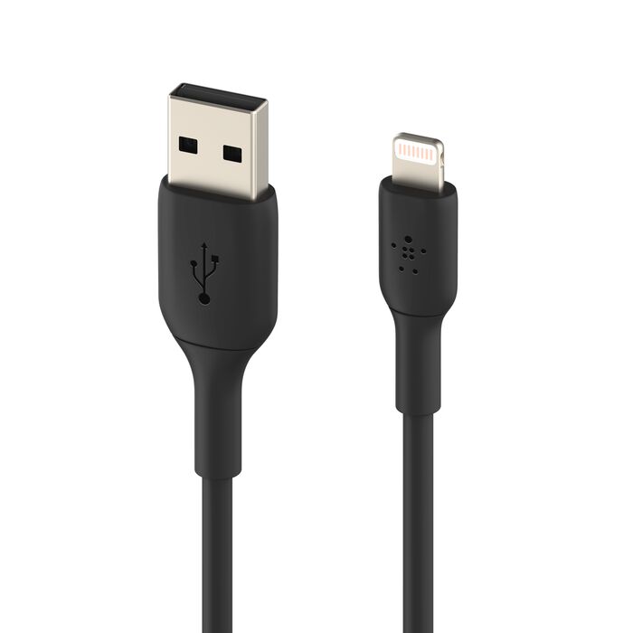 Cable 2.0 USB-A to Lightning 2m Belkin Boost Black