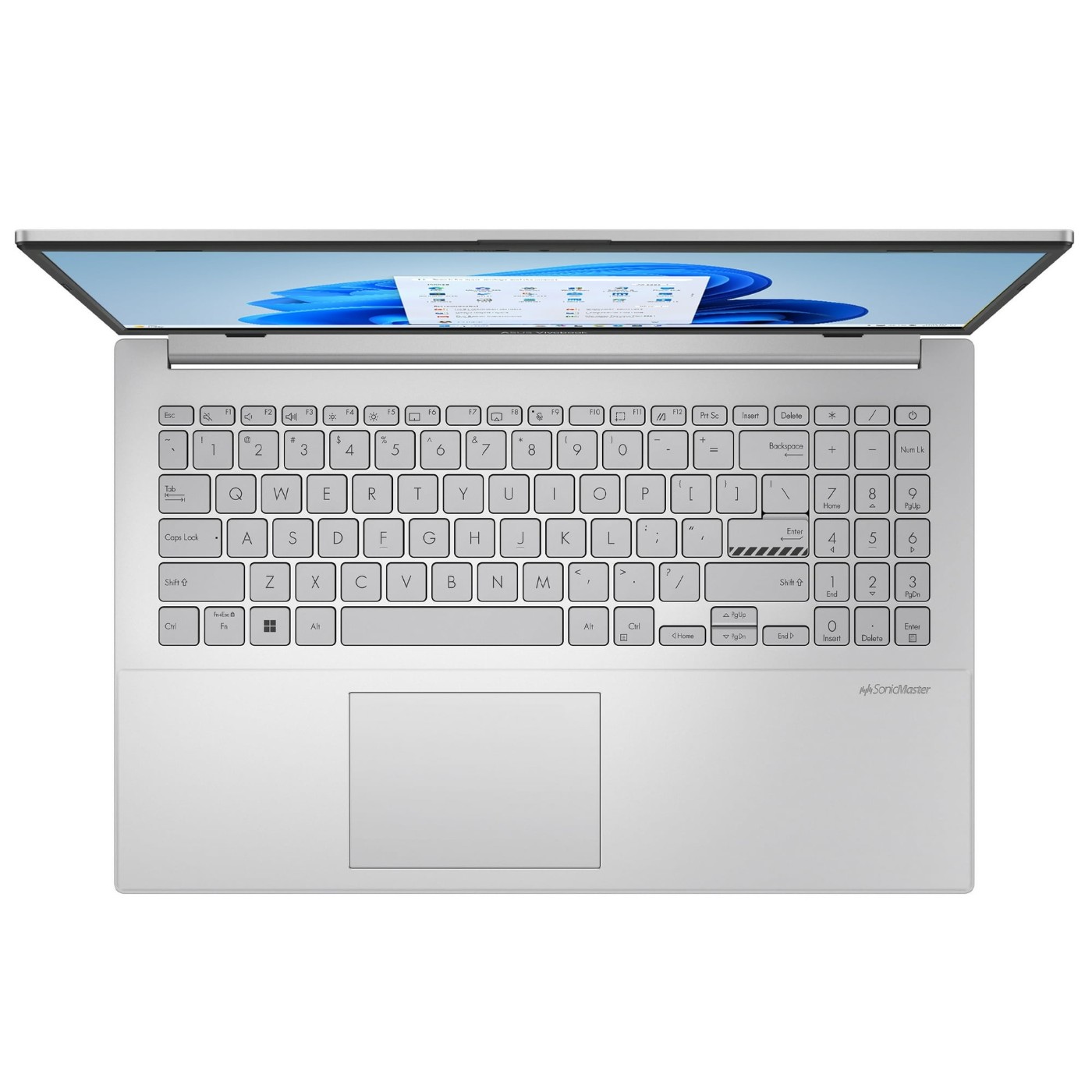 Notebook Asus Vivobook E1504 i3-N305/8GB/256GB/15.6" FullHD/Win11/Cool Silver