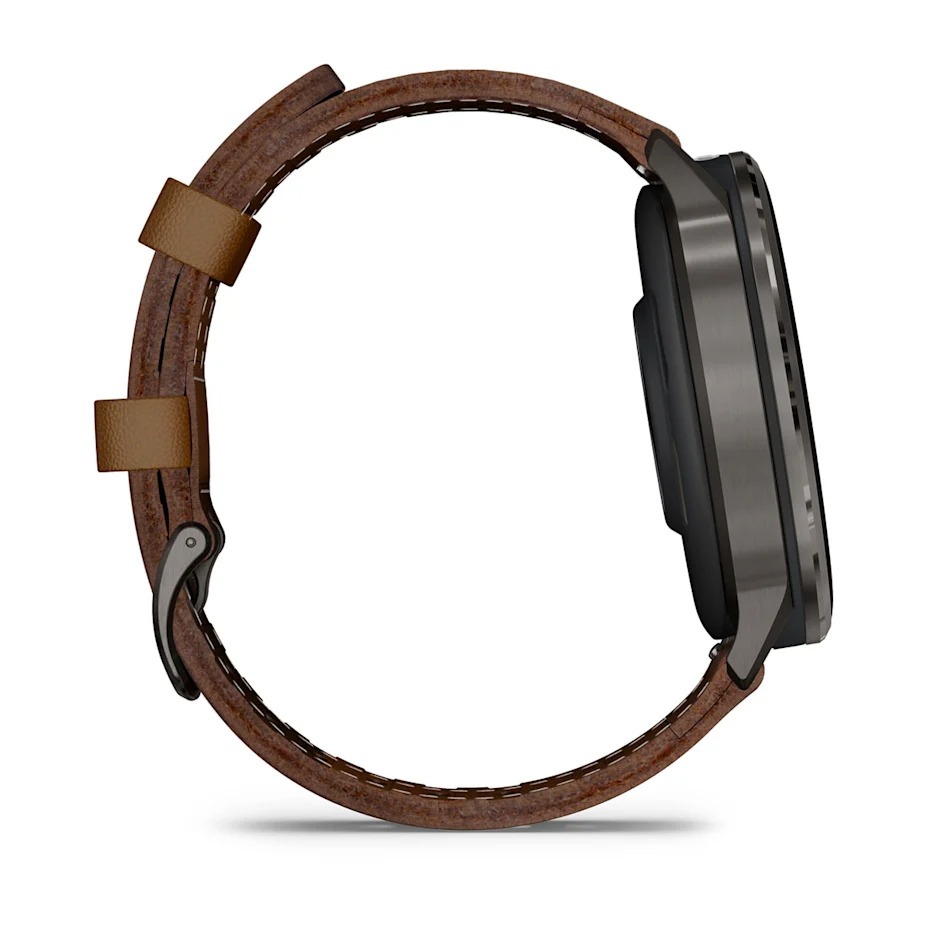 Garmin Smartwatch Venu 4 (45mm) Black Slate Leather