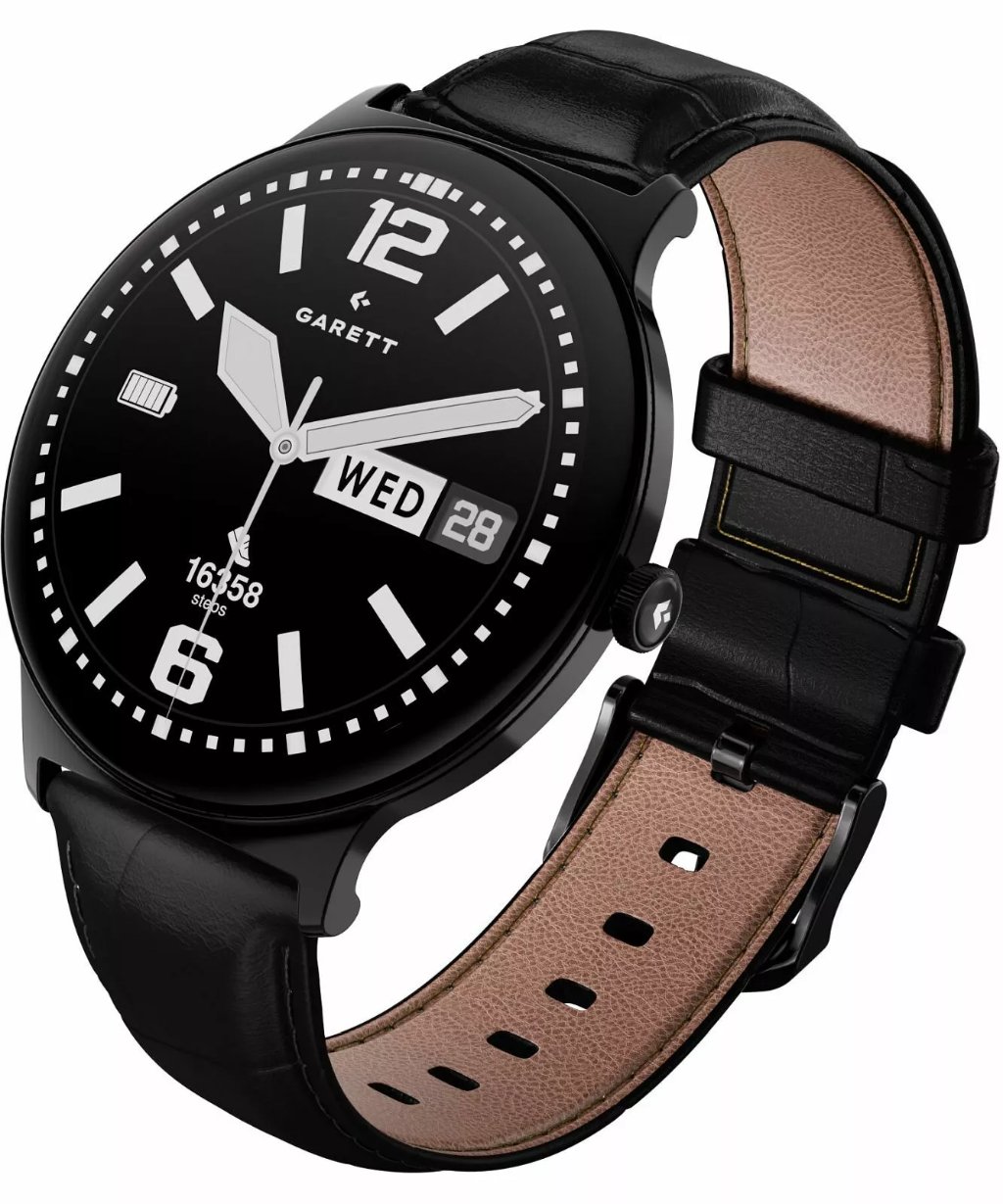 Smartwatch Garett Quantum Black Steel