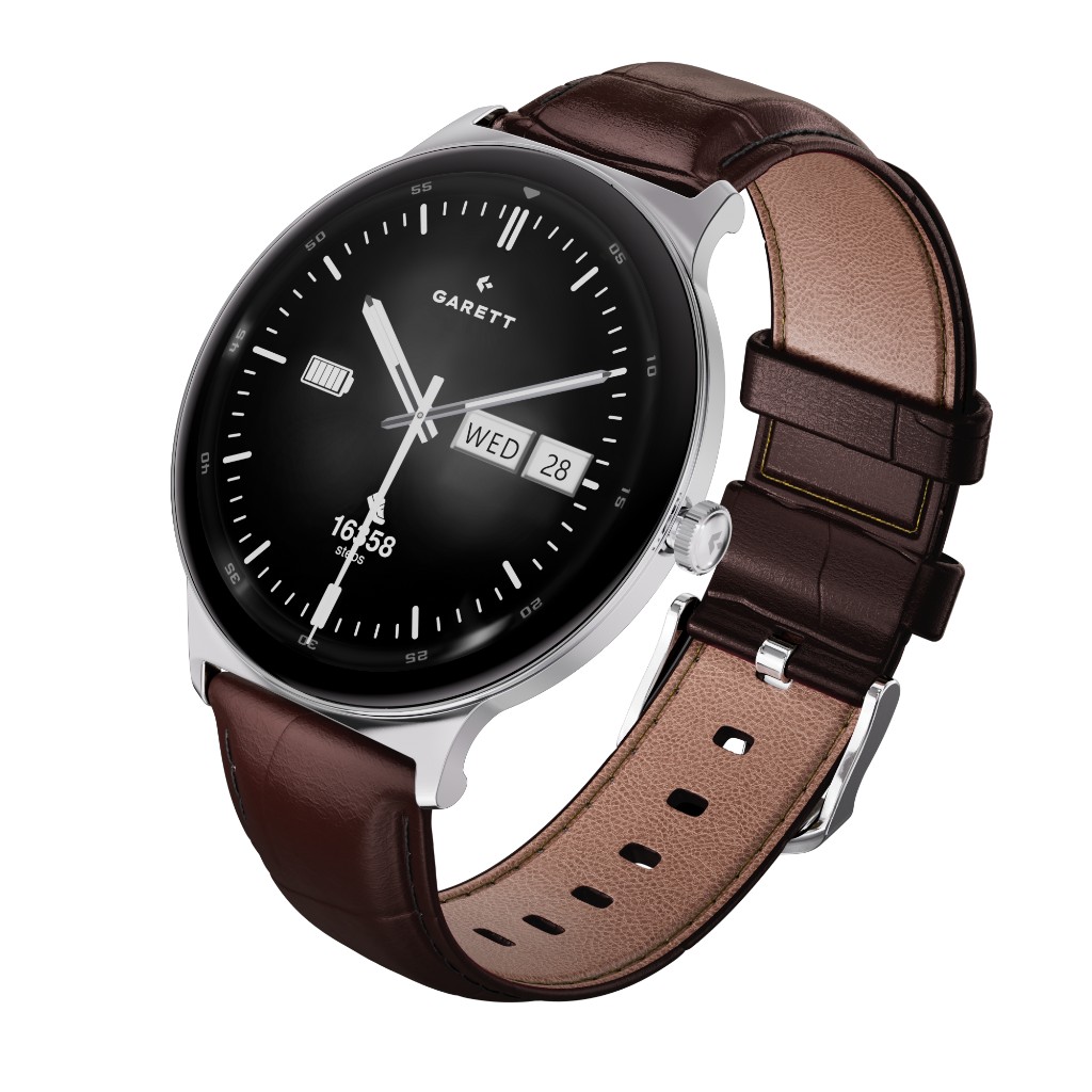 Smartwatch Garett Quantum Silver Steel