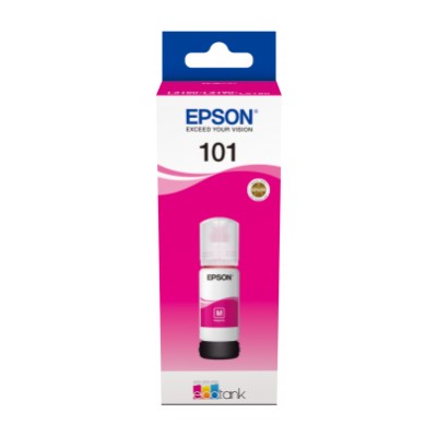 Cart.Epson 101 Magenta Ink Bottle 70ml for  L6260/L6290/ L6160/L6170/L6190/L4150/L4160