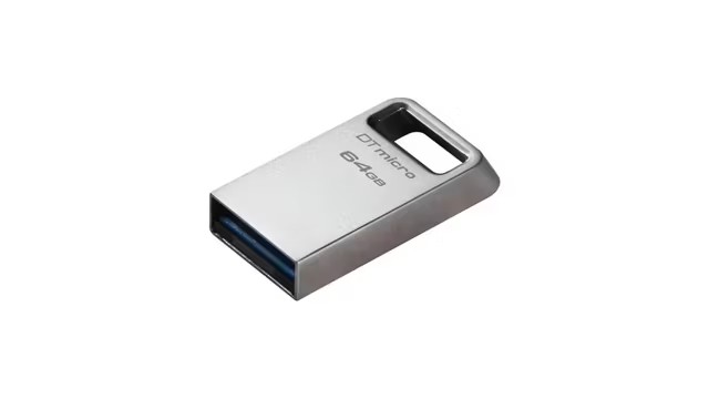 USB Drive 64GB Kingston DataTraveler Micro Gen2 USB 3.2 Metal