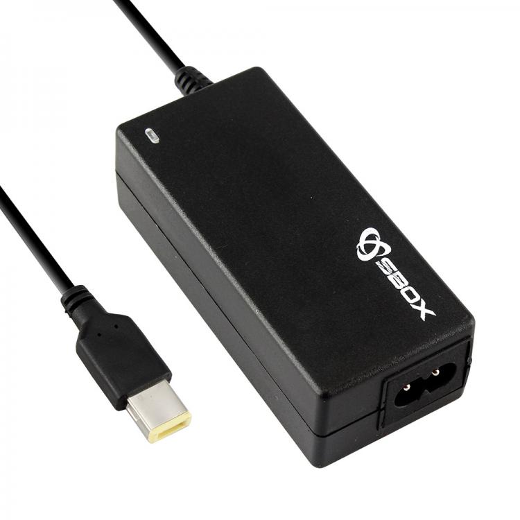 Notebook Power Adapter SBOX for Lenovo 45W 20V/2.25A Rectangle Compatible