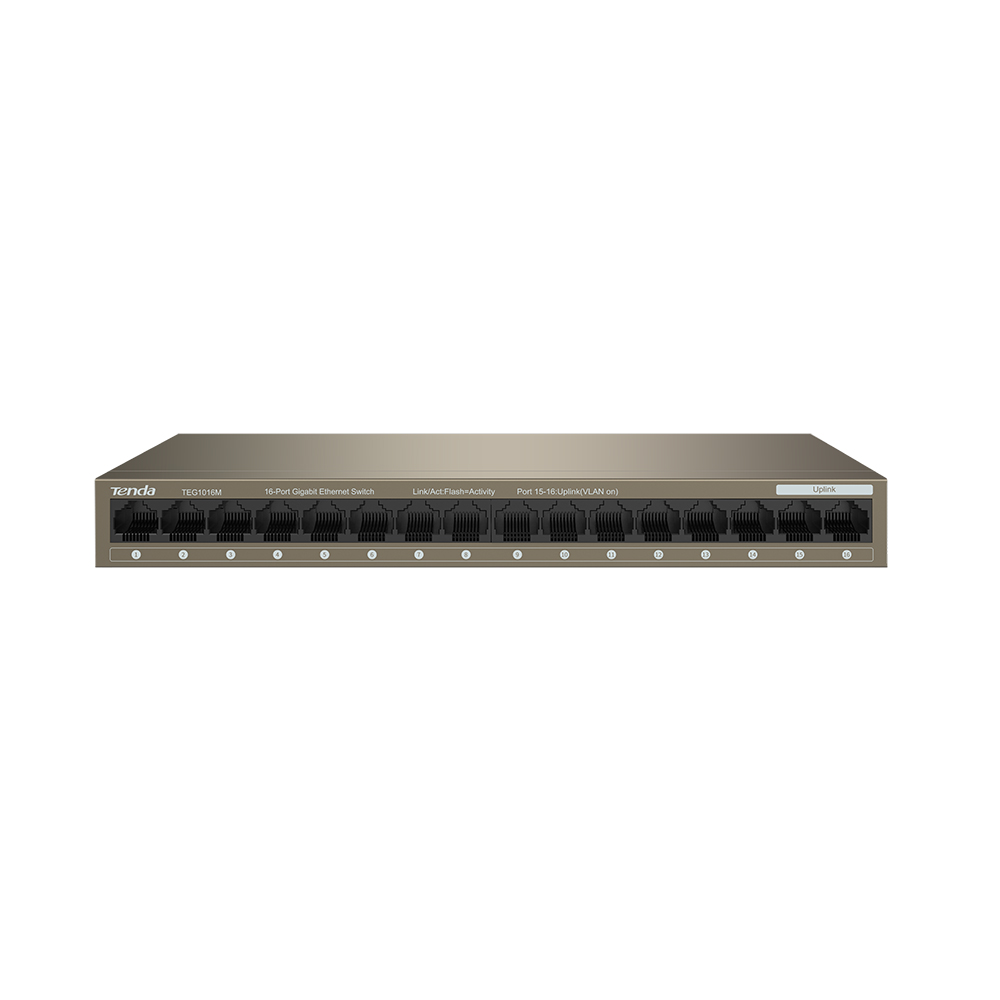 Tenda Switch 16port 10/100/1000 Gigabit TEG1016M