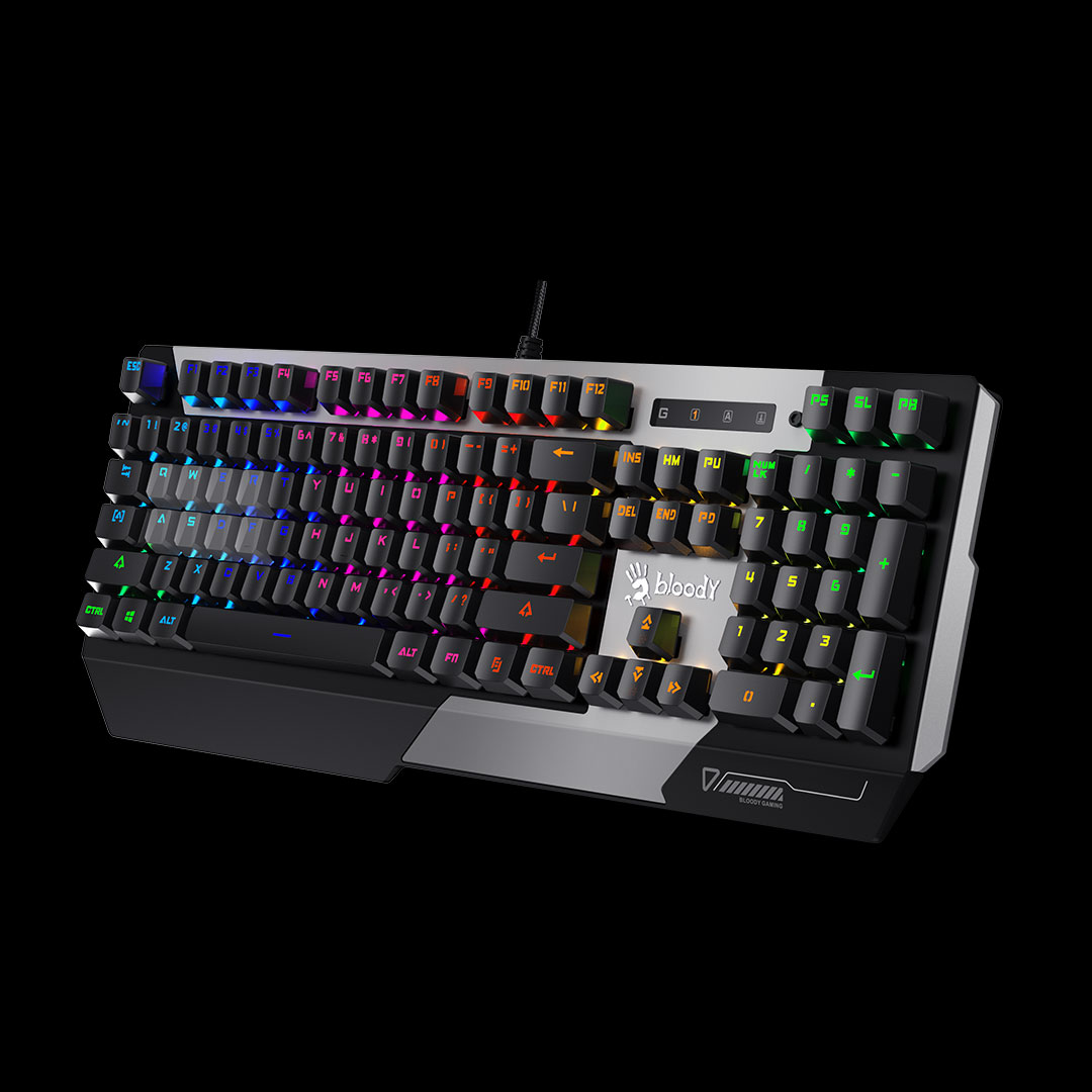 Keyboard A4 Bloody Gaming B865R Mechanical RGB Red Switch