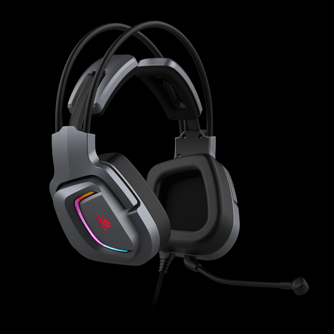 Headphones A4 G575 Bloody Gaming 7.1 RGB Gun Grey